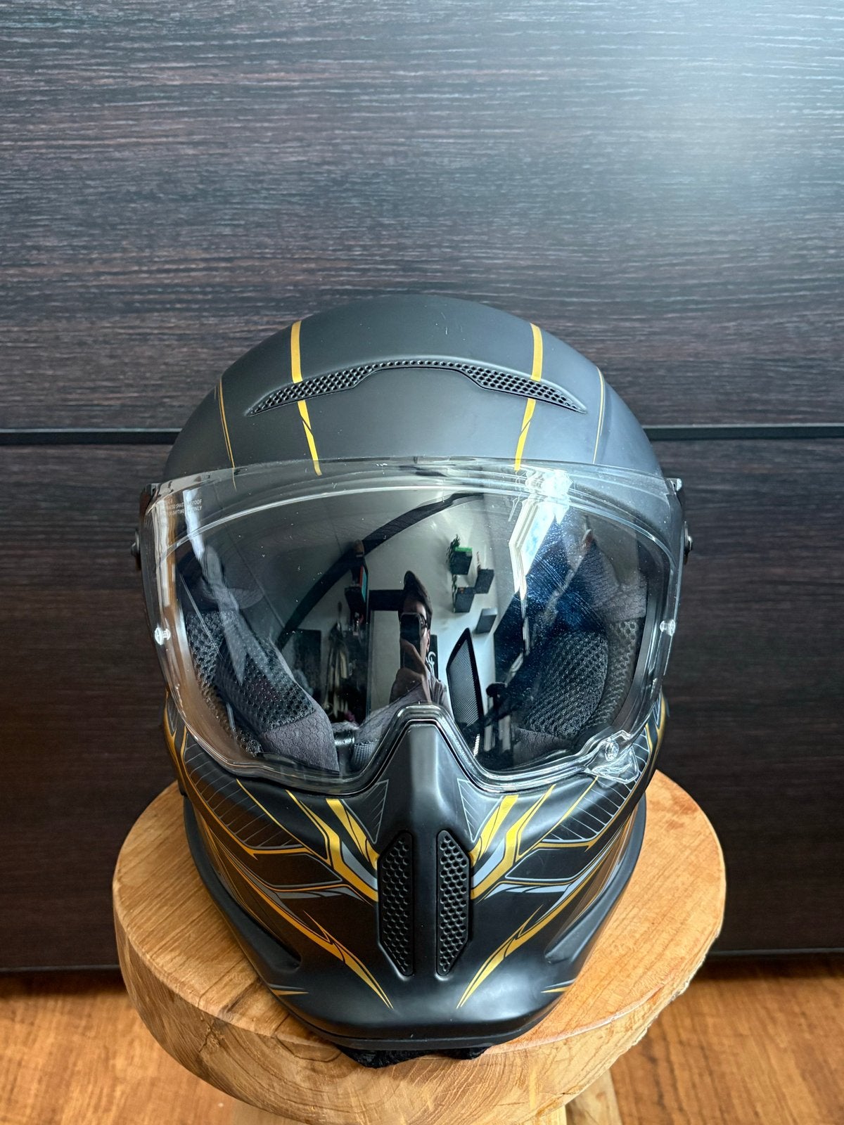 Ruroc Atlas 2.0 Shuriken Maat M - Lichte Gebruikssporen, Motoren, M, Integraalhelm, Tweedehands, Ophalen
