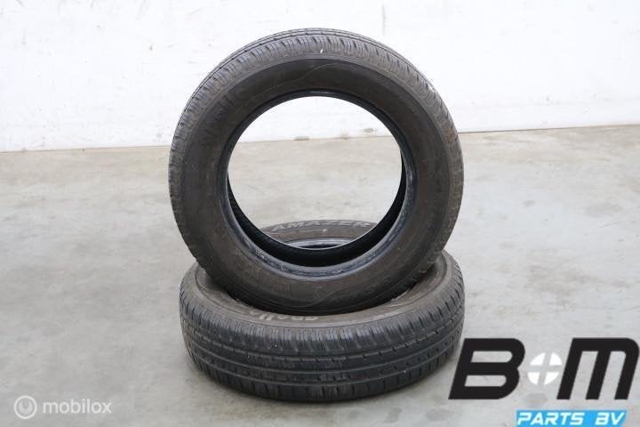 2 x 1657014 81T Apollo Amazer 3G Maxx 5mm 165 70 14, 14 inch, Gebruikt, Band(en), Zomerbanden