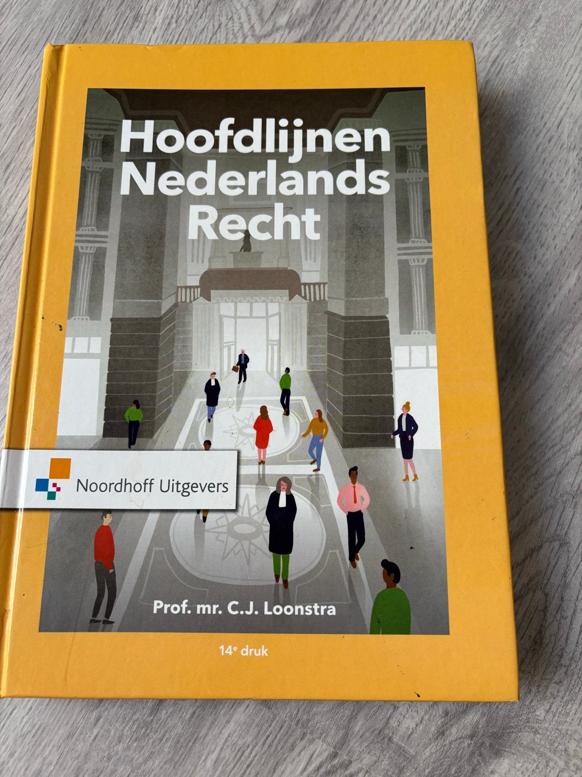 Hoofdlijnen Nederlands Recht - 14e druk, Ophalen of Verzenden, Gamma, Zo goed als nieuw, HBO