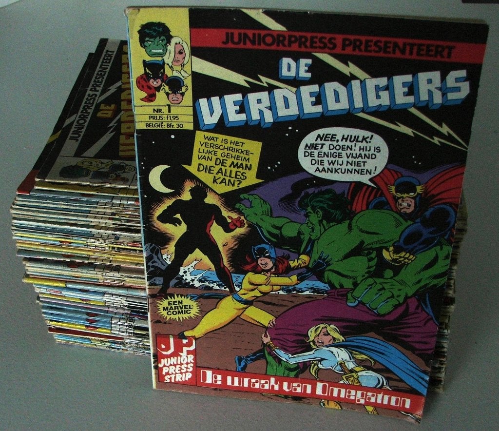De Verdedigers 		1 t/m 56, Complete serie of reeks, Ophalen, Gelezen, Europa