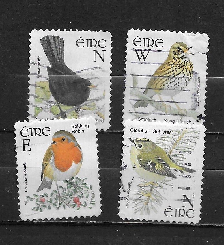 Ierland 2001 vogels, Verzenden, Ierland, Gestempeld