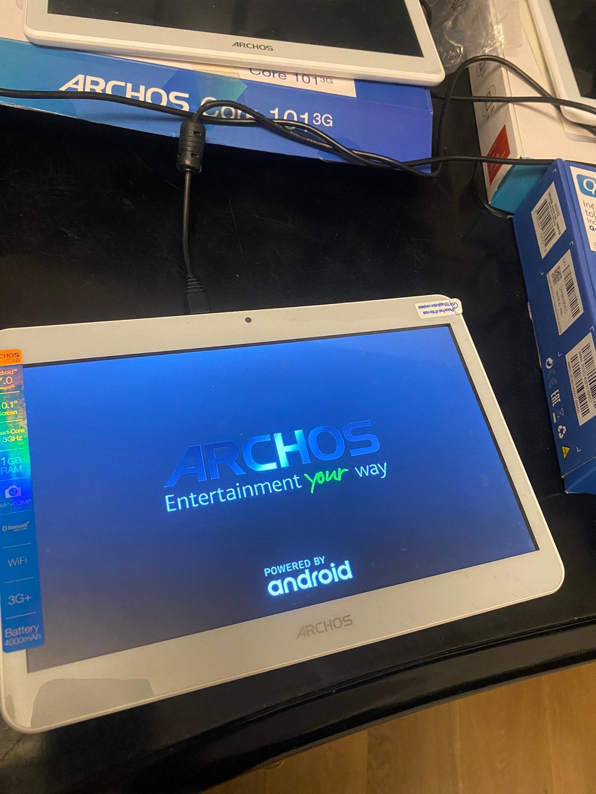 Archos core 101 3g simkaart wifi tablet 7 inch laptop, Ophalen of Verzenden, Zo goed als nieuw, 8 inch