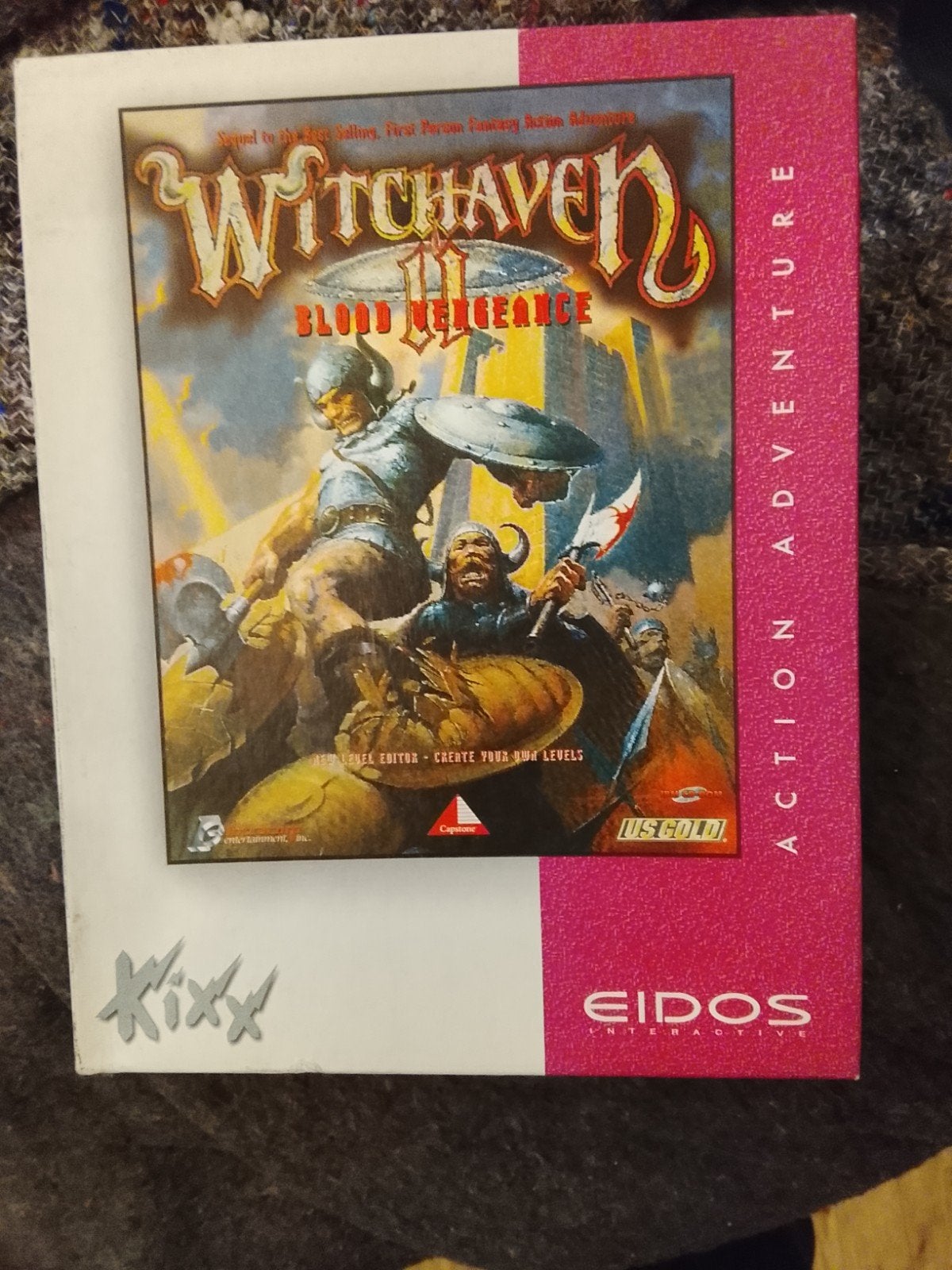 Witchhaven II: Blood Vengeance PC CD-ROM (Kixx/Eidos), Avontuur en Actie, Gebruikt, Eidos Interactive, 1 speler