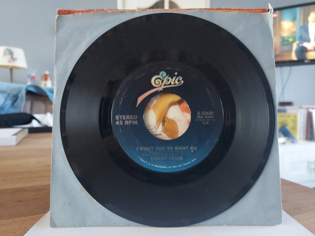 7" Single Cheap Trick - I Want You To Want Me / Clock Strike, Gebruikt, Verzenden, 7 inch, Pop