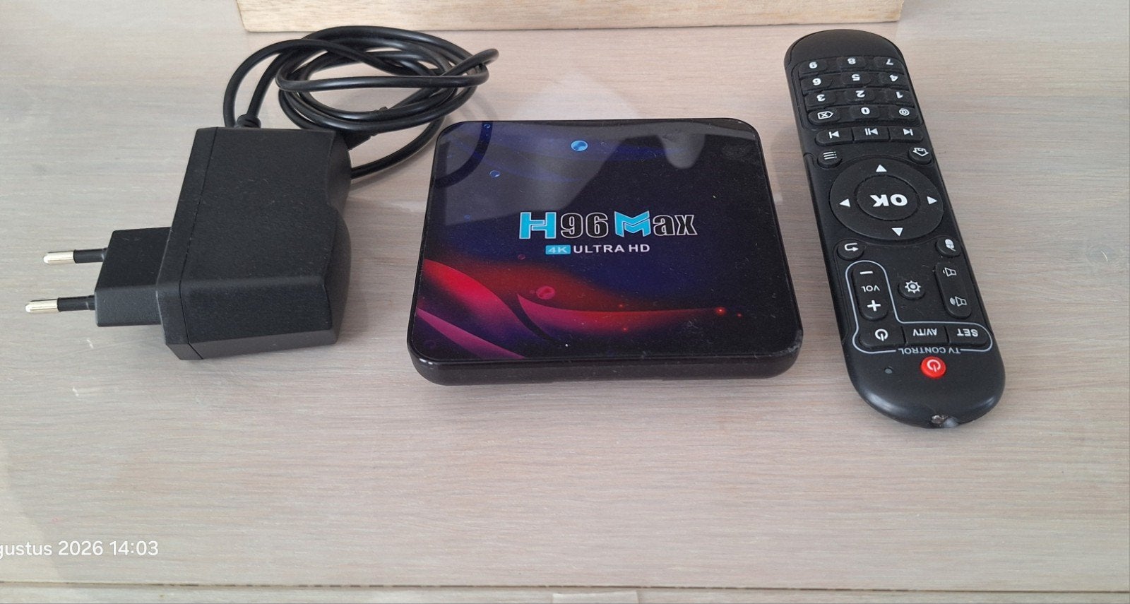 Android 11 tv box H96 Max 4GB/32GB ibopro player levenslang, Ophalen of Verzenden, Zo goed als nieuw, HDMI, Minder dan 500 GB