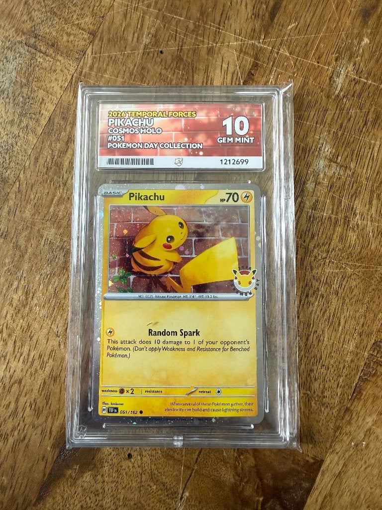 Pikachu pokemon day ACE10, Ophalen of Verzenden, Zo goed als nieuw
