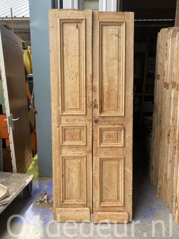 nr. set387 setje oude geloogde deuren, Doe-het-zelf en Verbouw, Deuren en Horren, Niet ingevuld, Niet ingevuld, Niet ingevuld