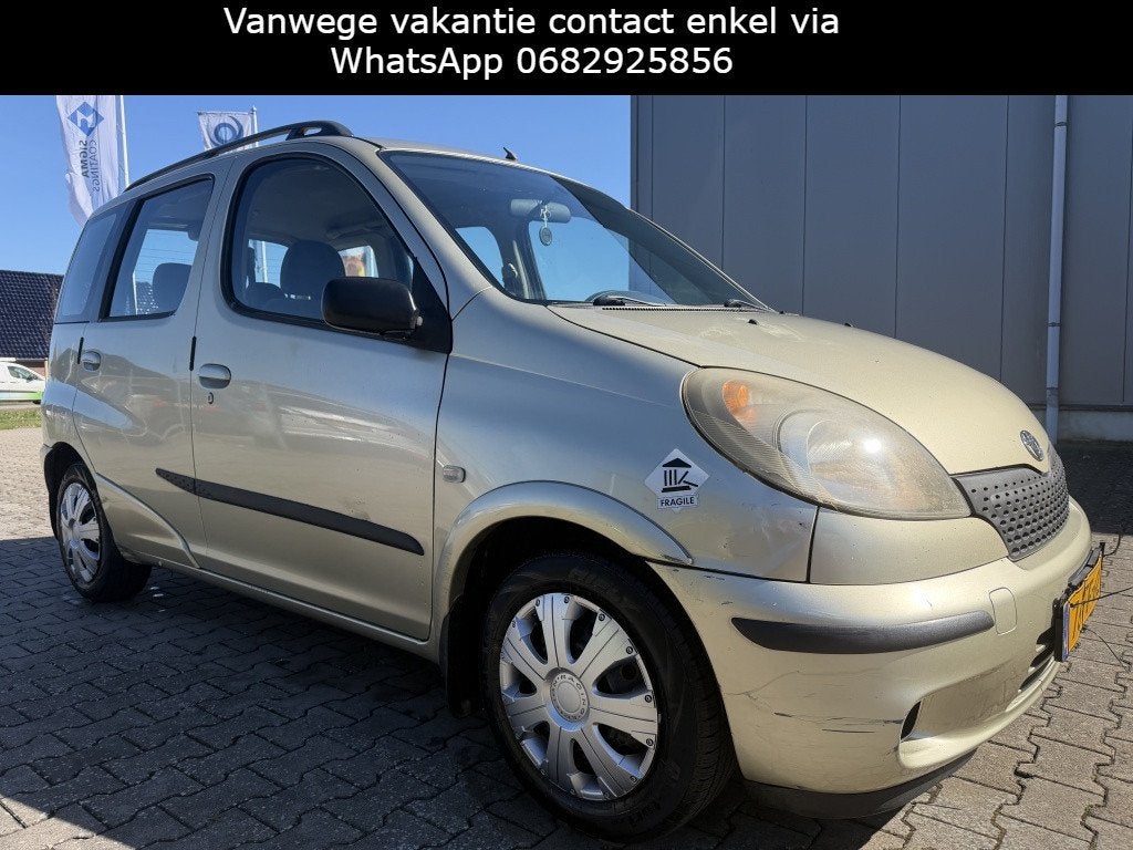 Toyota Yaris Verso 1.3 16v APK: Nieuw bij aflevering, Voorwielaandrijving, 1299 cc, 86 pk, 4 cilinders
