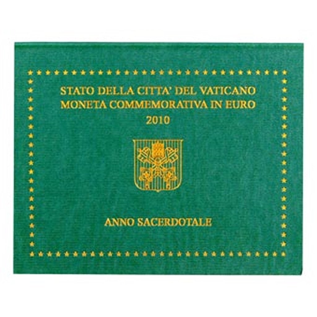 2 euro Vaticaan 2010 - Jaar van de Priesters (BU), Ophalen of Verzenden, Vaticaanstad, 2 euro, Setje