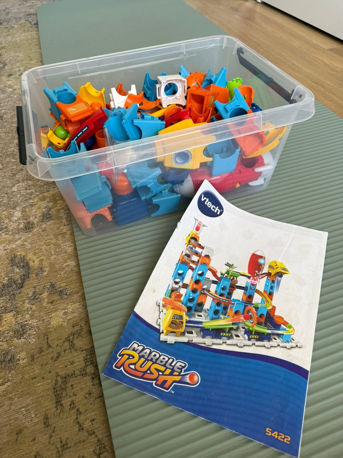 Knikkerbaan marble rush 5422, Ophalen, Zo goed als nieuw