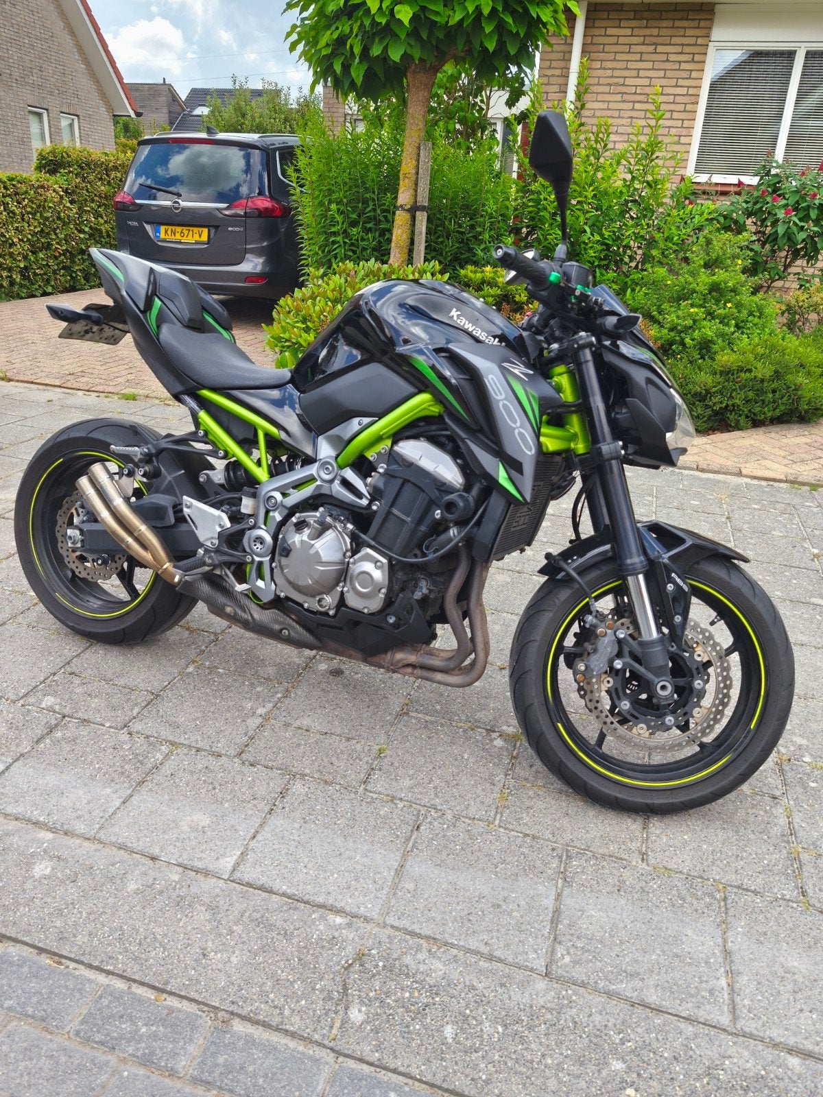 Kawasaki z900 A2, Ophalen