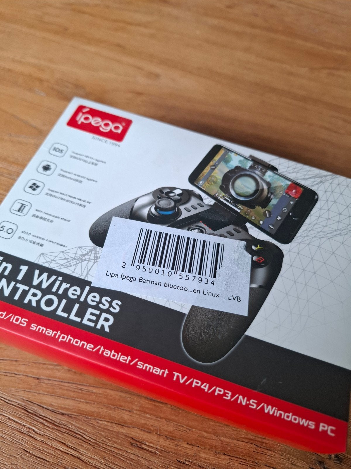iPega PG-9156 Draadloze Controller voor Mobiel/PC/Consoles, Spelcomputers en Games, Spelcomputers | Overige Accessoires, Nieuw