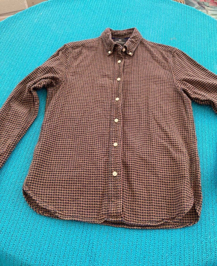 overhemd Scotch&Soda, Ophalen of Verzenden, Zo goed als nieuw, Blauw, Halswijdte 39/40 (M)