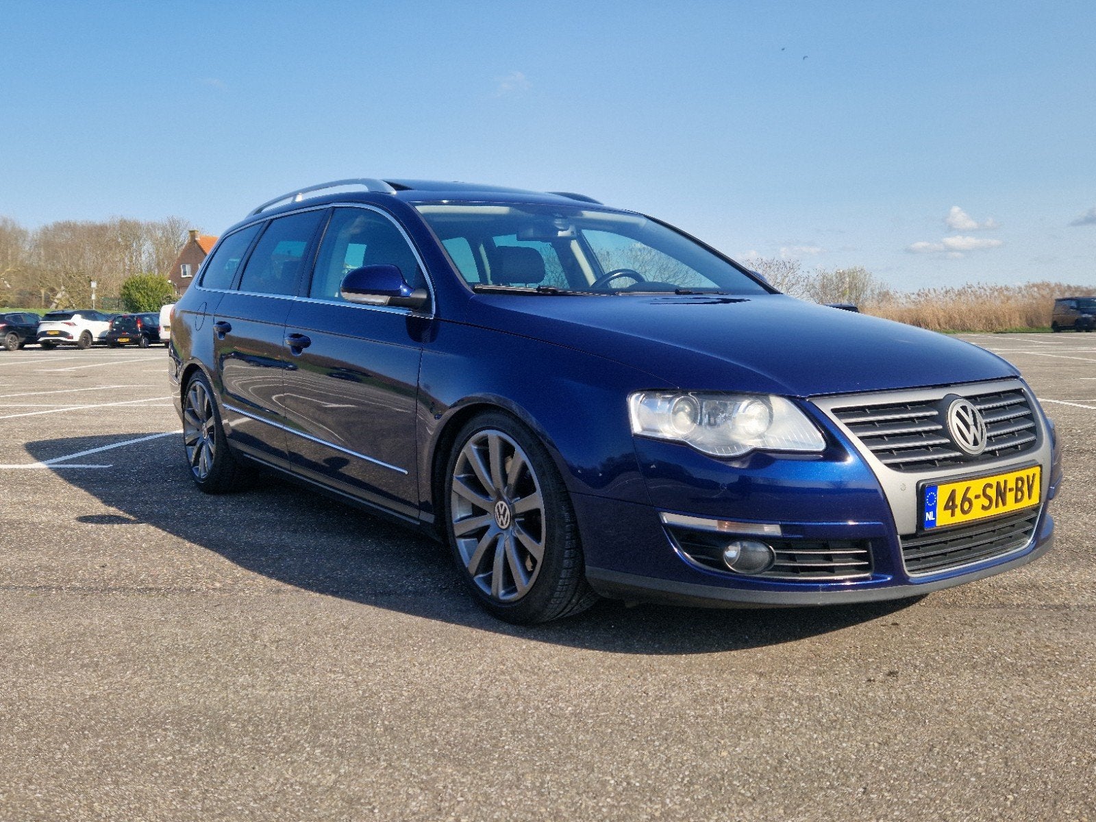 Volkswagen Passat 3.2 FSI Variant 4Motion Dsg origineel NL!, Auto's, Automaat, Blauw, Stationwagon, Vierwielaandrijving