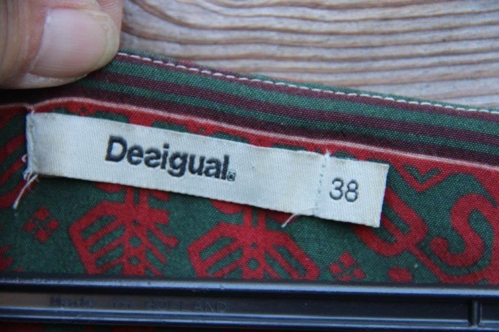 Jurk/ Tuniek beige/ kleur Desigual mt 38 Vaste prijs, Maat 38/40 (M), Beige, Ophalen of Verzenden, Zo goed als nieuw
