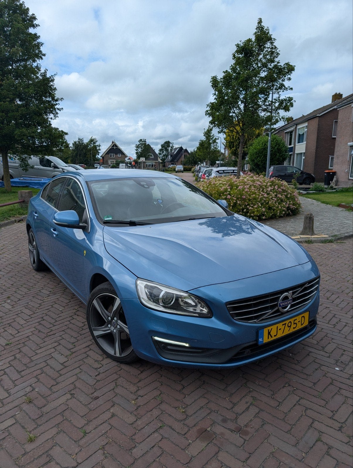 Volvo S60 T3 1.5 112KW Aut6 2015 Blauw, Auto's, 1498 cc, 4 cilinders, Blauw, S60