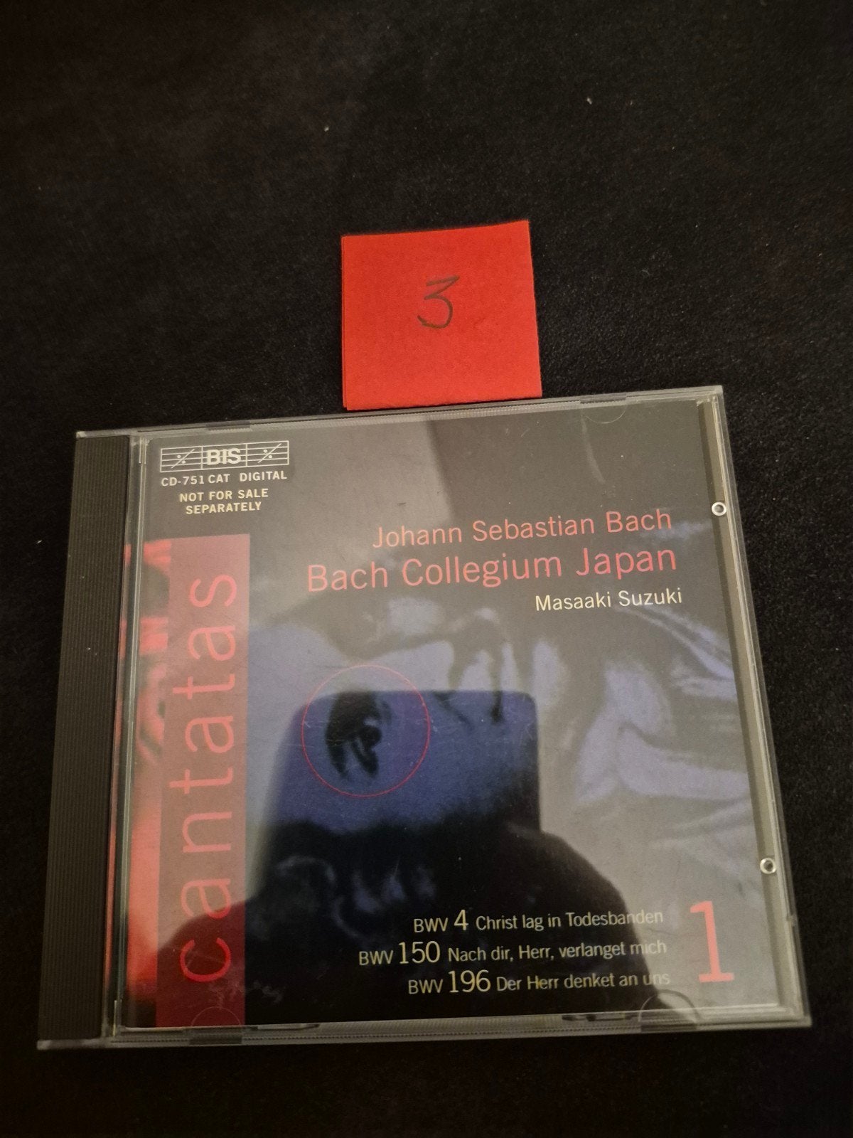 Bach Cantatas BWV 4, 150, 196 - Bach Collegium Japan, Ophalen of Verzenden, Zo goed als nieuw, Inclusief doosje, Barok