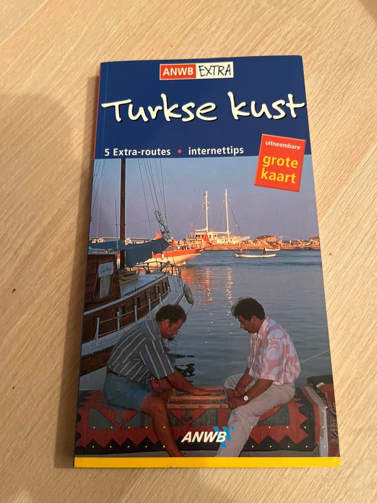 ANWB Extra Reisgids Turkse Kust met Grote Kaart, Gelezen, Ophalen of Verzenden, Reisgids of -boek, ANWB