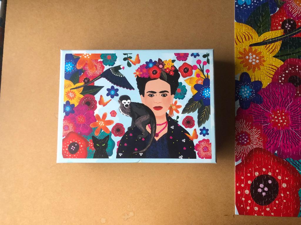 Puzzel Frida Kahlo 1000 stukjes, Ophalen of Verzenden, 500 t/m 1500 stukjes, Zo goed als nieuw, Legpuzzel