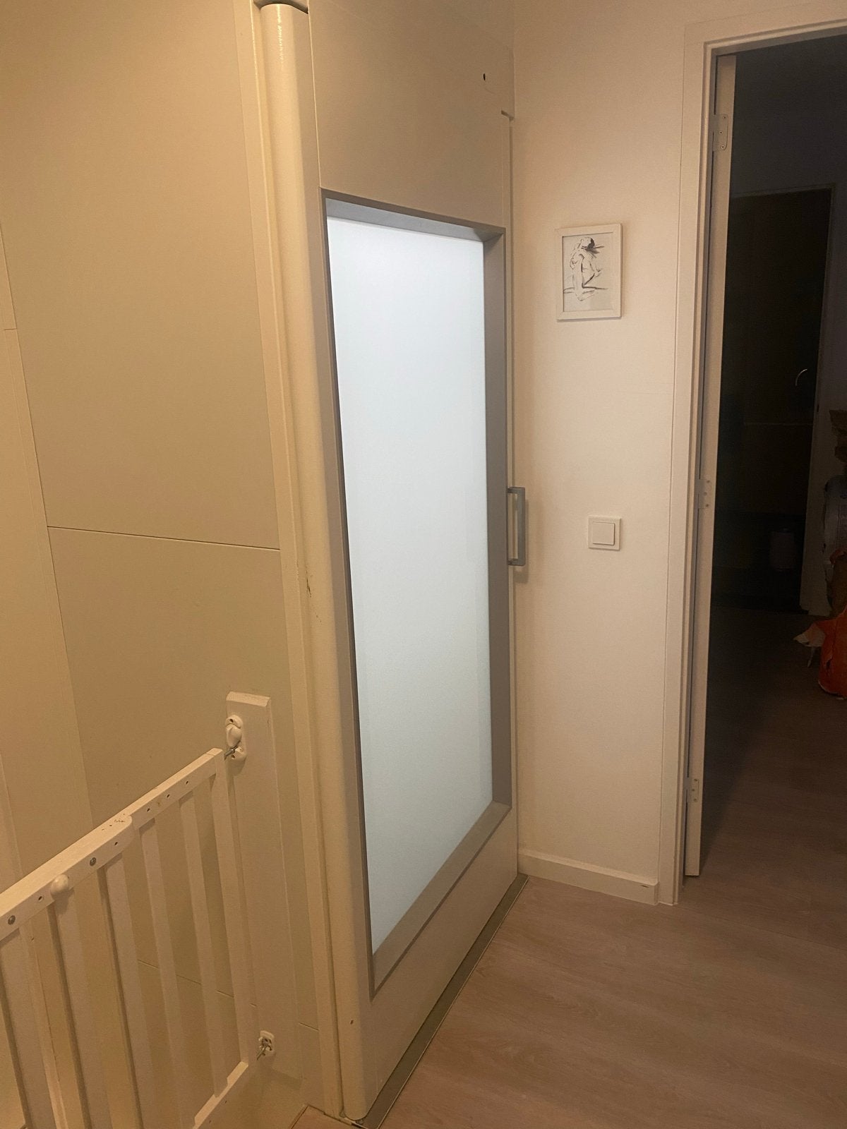 Personen lift, Ophalen