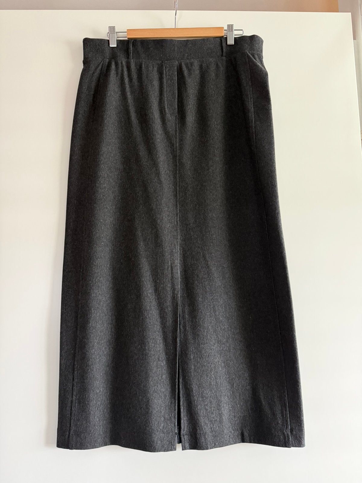 ZGAN! Mooie midi rok van Jansen Amsterdam maat XL!, Verzenden, Maat 46/48 (XL) of groter, Zo goed als nieuw, Grijs