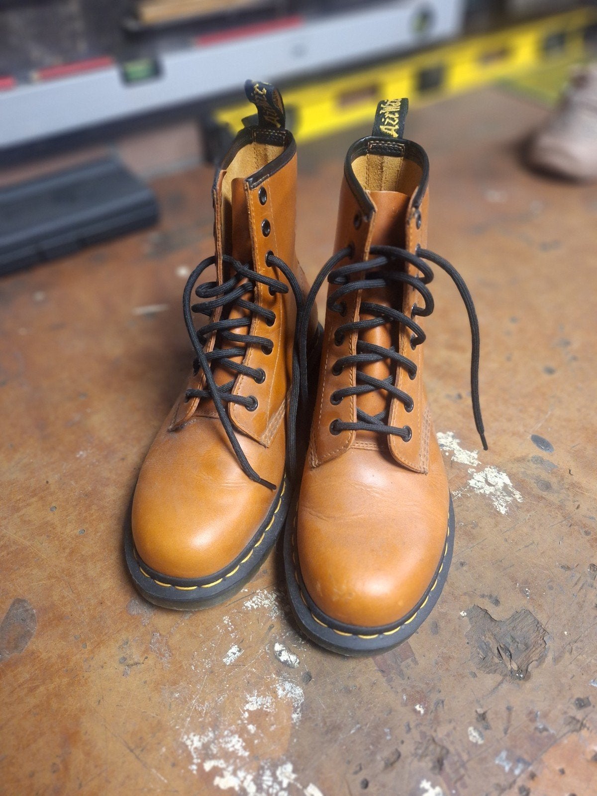 Dr. Martens 1460 Smooth Leer Laarzen - Bruin, Kleding | Dames, Schoenen, Bruin, Lage of Enkellaarzen, Ophalen of Verzenden, Dr. Martens