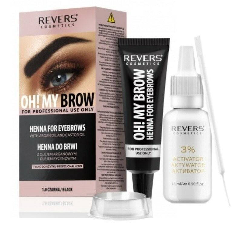 Revers Cosmetics - OH! MY BROW - Henna voor wenkbrauwen, Ophalen of Verzenden, Nieuw, Ogen, Camouflage