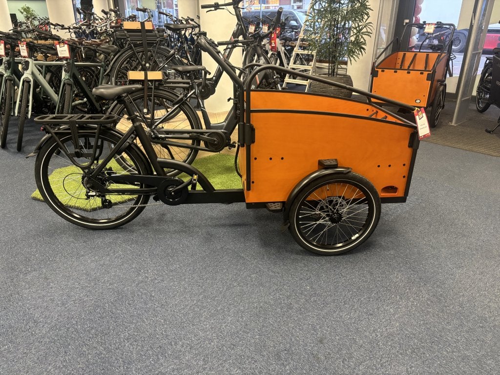 Fietshokje:  Raaks Bremmerton elektrische Bakfiets 3 Wieler