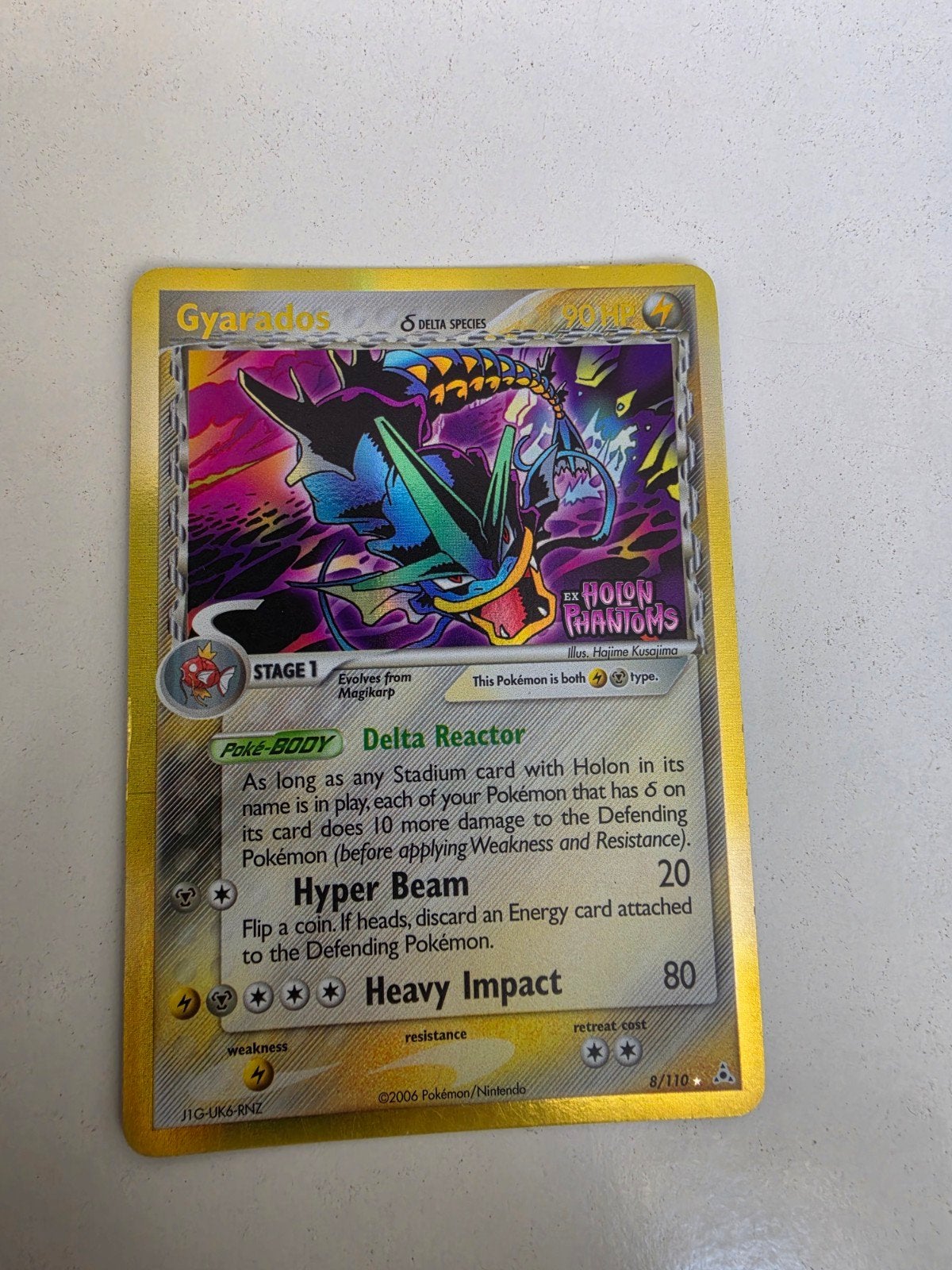 Gyarados Delta Species STAMPED, Ophalen of Verzenden, Zo goed als nieuw