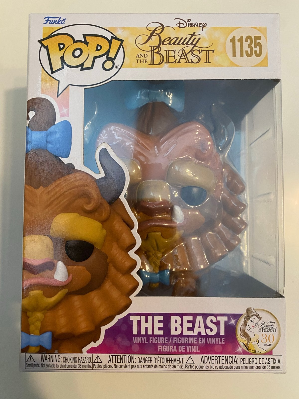 Funko Pop! Disney Beauty and the Beast - The Beast 1135, Ophalen of Verzenden, Zo goed als nieuw