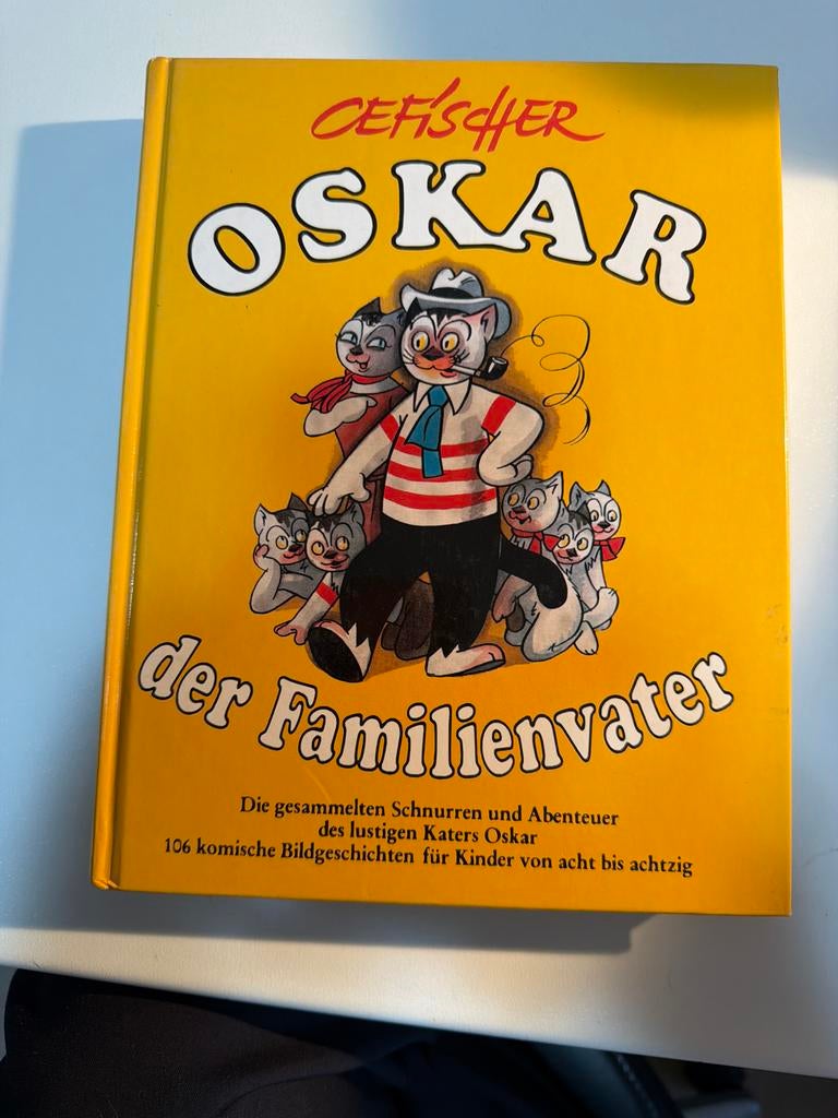 Oskar der Familienvater - C.E. Fischer stripboek, Eén stripboek, Ophalen of Verzenden, Zo goed als nieuw