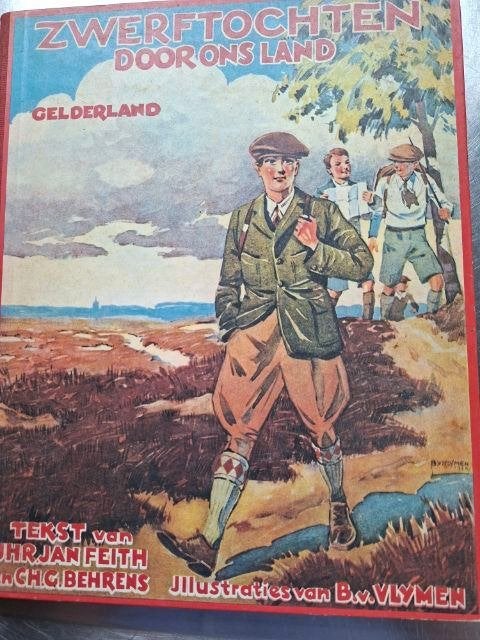 zwerftochten door ons land- gelderland, Ophalen of Verzenden, Gelezen, Diverse auteurs, Plaatjesalbum