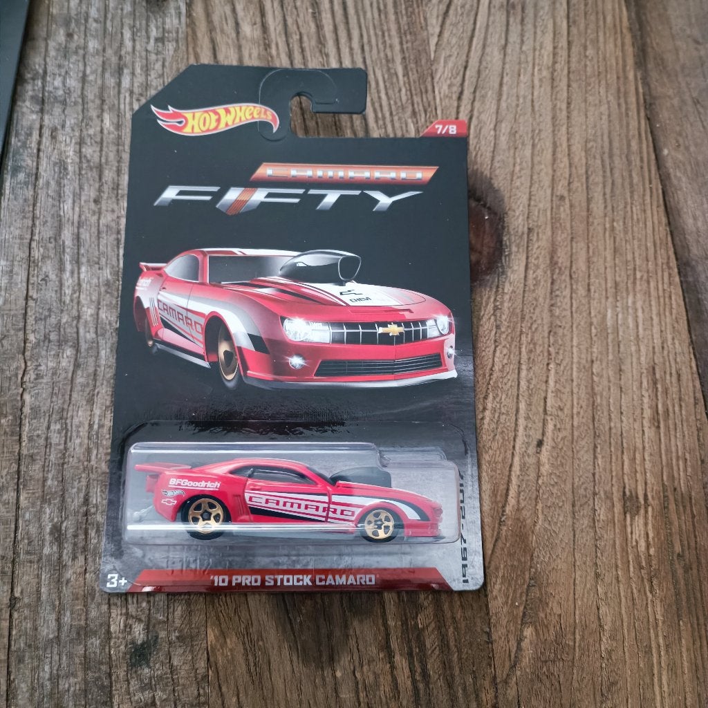 HOT WHEELS CAMARO FIFTY 2010 CHEVY CAMARO PRO STOCK CAR NHRA, Ophalen of Verzenden, Nieuw, Auto