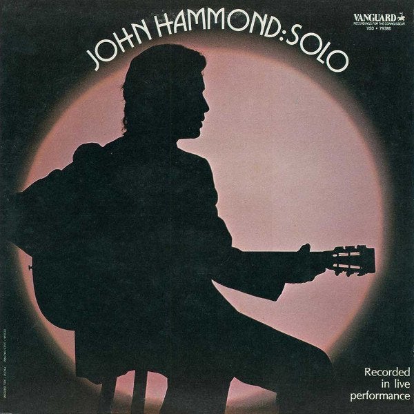 LP John Hammond – Solo, Ophalen, Zo goed als nieuw, 12 inch, Blues