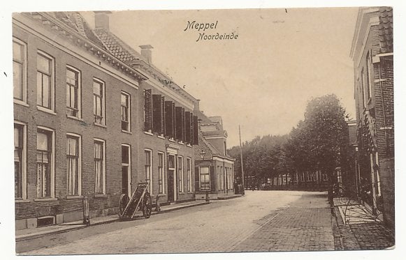 Meppel   Noordeinde, Ophalen of Verzenden, Voor 1920, Gelopen, Drenthe