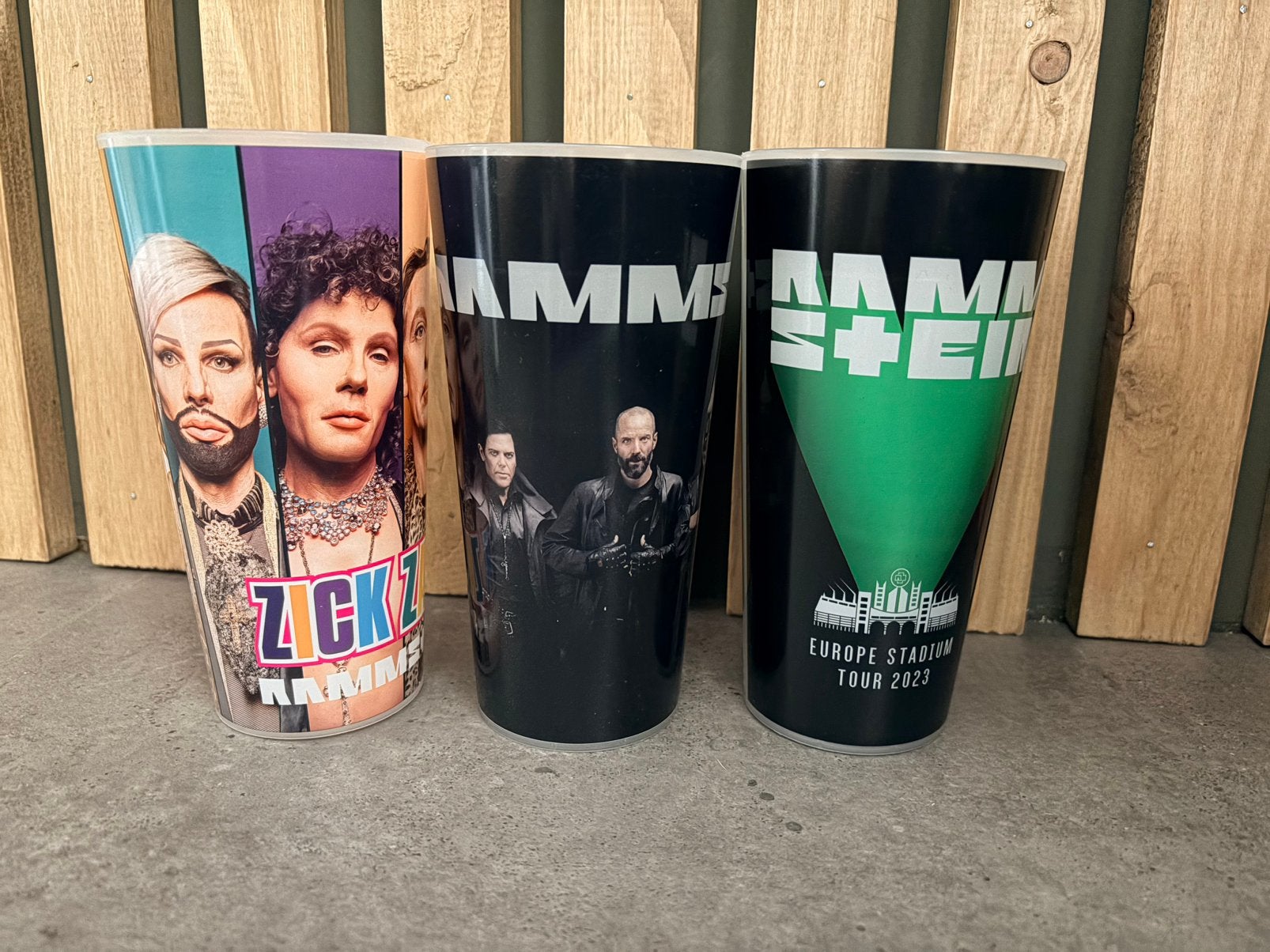 Nieuwe Originele Rammstein Europe Stadium Tour 2023 bekers, Ophalen of Verzenden, Nieuw, Gebruiksvoorwerp
