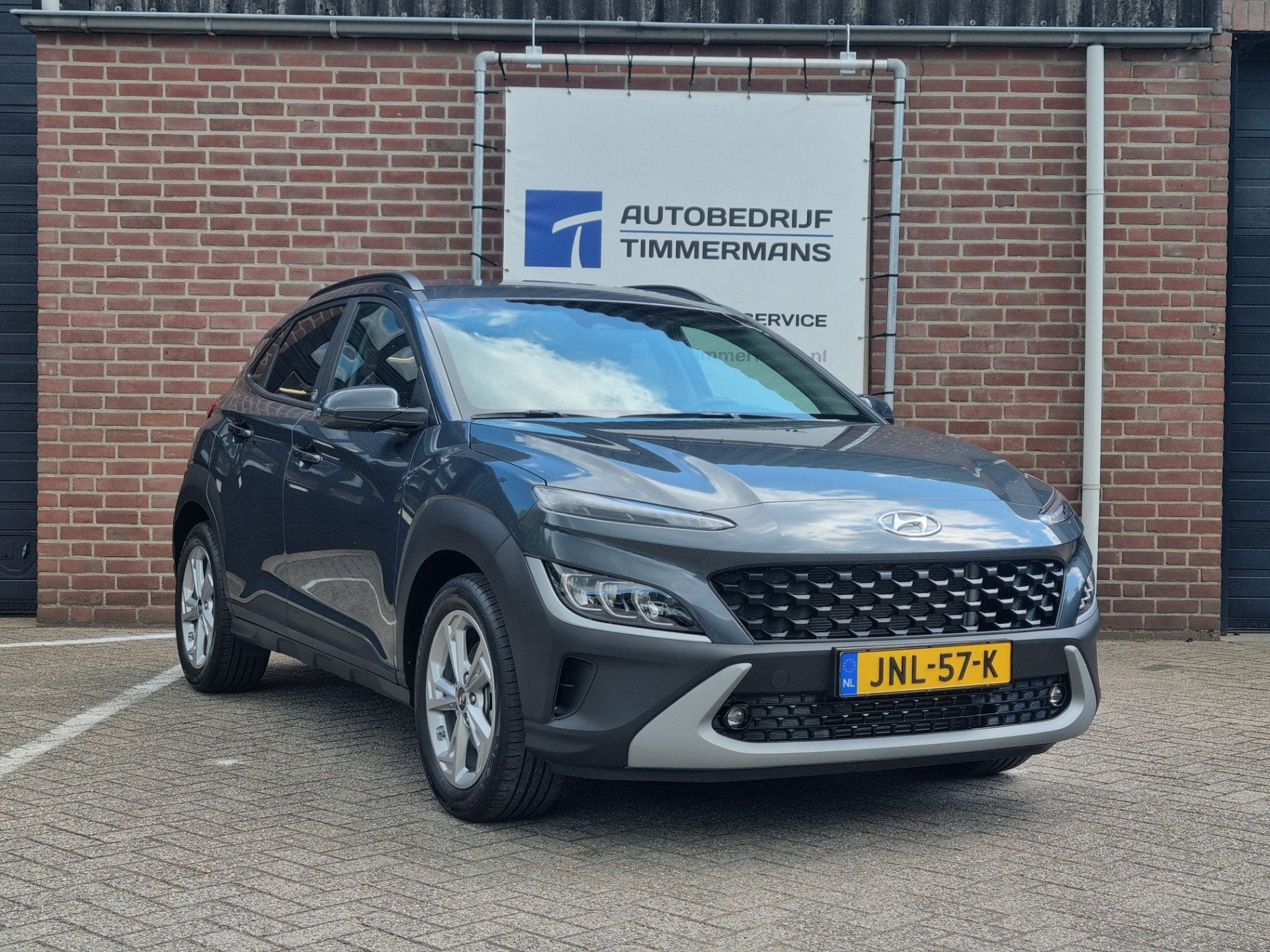 Hyundai KONA 1.0 T-GDI Fashion Trekhaak, Auto's, Voorwielaandrijving, Stof, Gebruikt, Euro 6