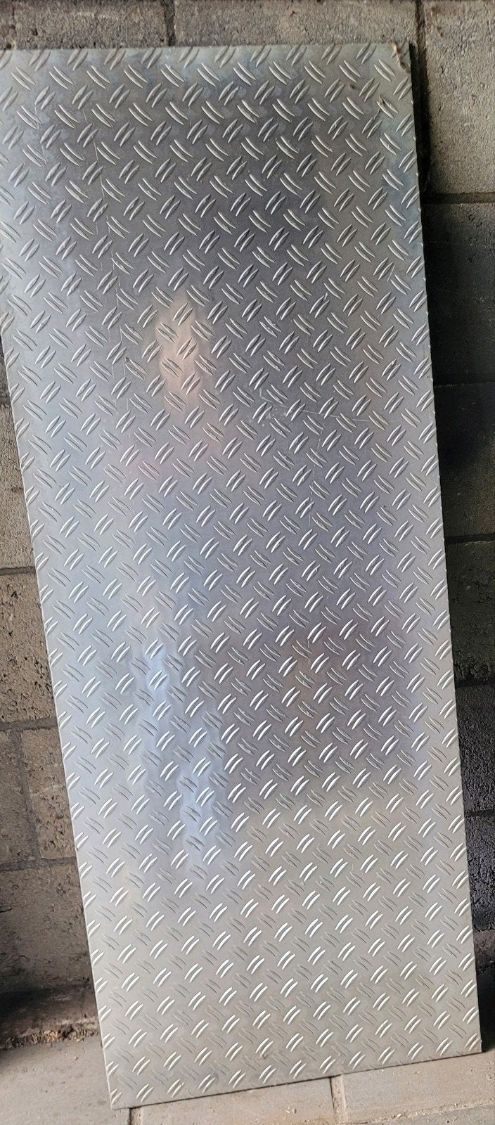 traanplaat 1,50x0,58x0,05, Ophalen, Zo goed als nieuw, Aluminium