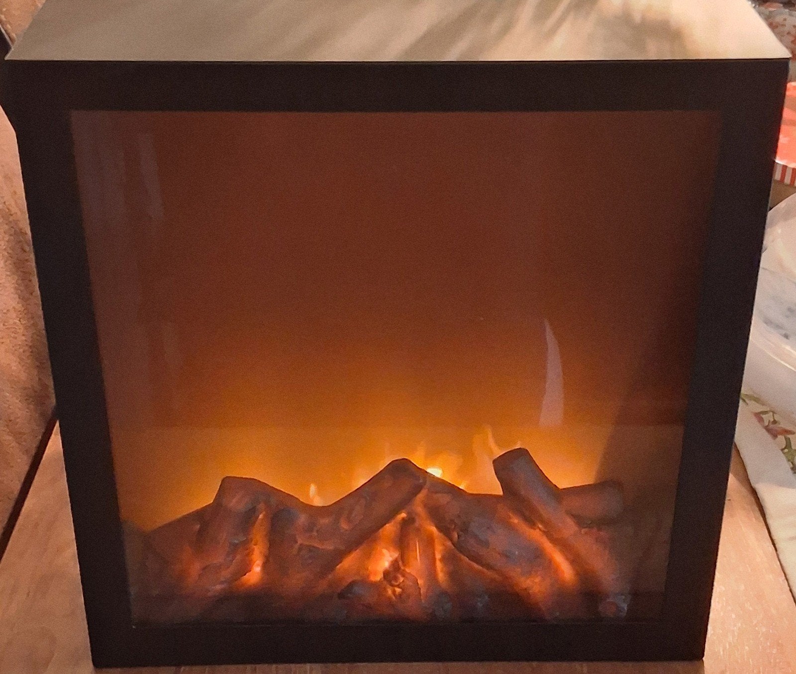 elektrisch haardje,28 cm ,geeft mooi effect, geen warmte, Ophalen of Verzenden, Vrijstaande haard, Elektrische haard