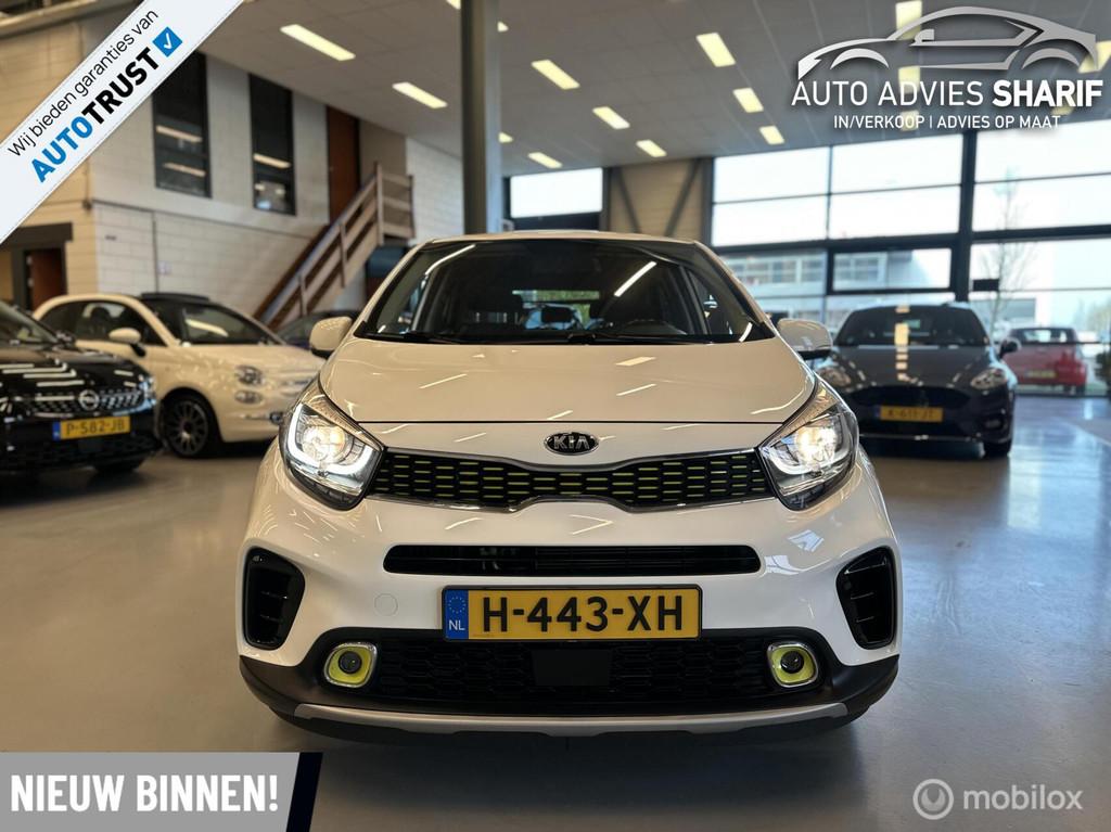 Kia Picanto 1.0 T-GDI X-Line CarPlay|Camera|LED|PDC|NL AUTO!, Auto's, Voorwielaandrijving, 920 kg, Wit, Bedrijf