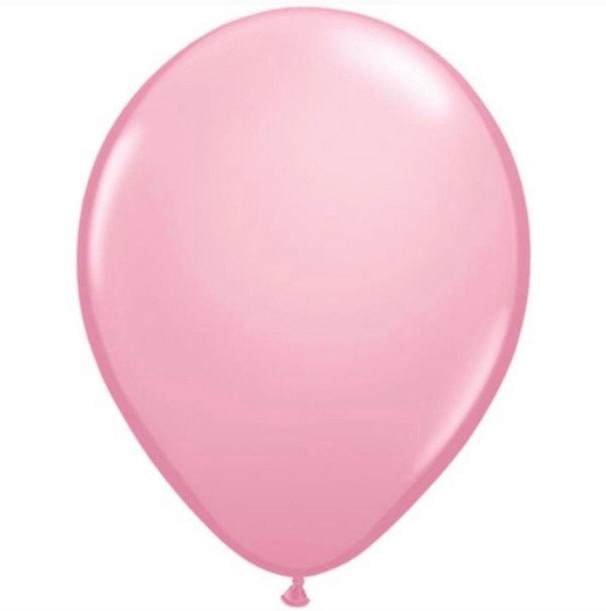 8 ballonnen roze | geboorte meisje - babyshower - reveal, Ophalen of Verzenden, Nieuw, Versiering