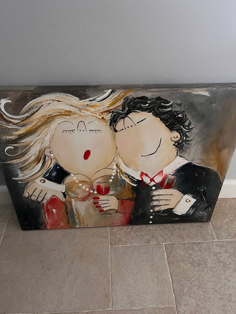 Schilderij, Antiek en Kunst, Ophalen, Klassiek, Portret of Personen