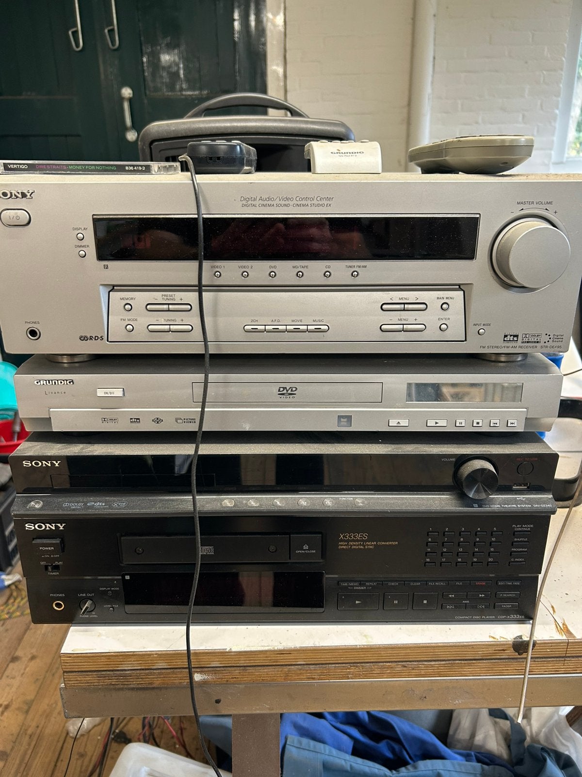 Vintage versterker, Ophalen, Gebruikt, Pioneer, Losse componenten