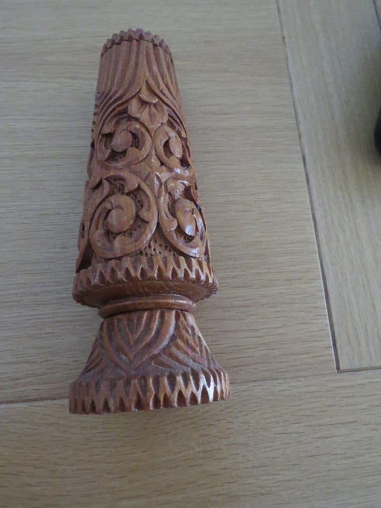 Houten kaarsenhouder, Ophalen, Overige materialen