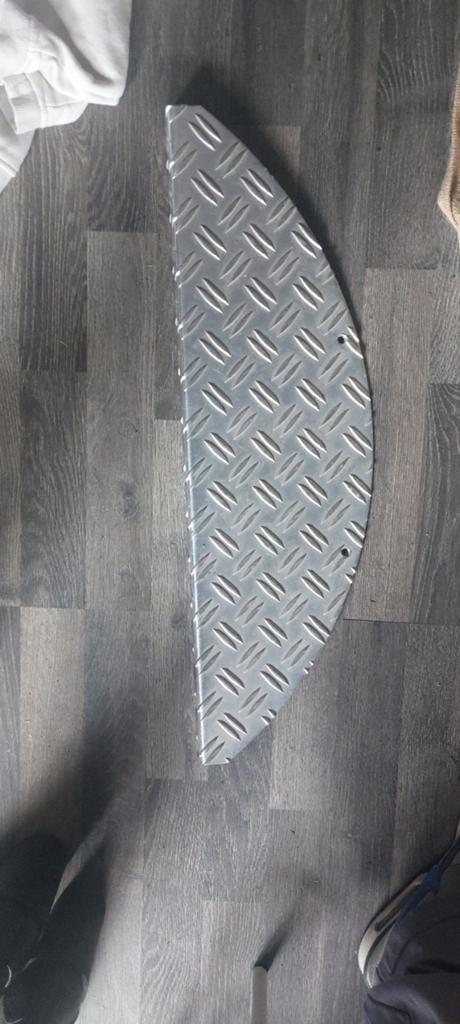 16 Trap treden aluminium traanplaat, Ophalen