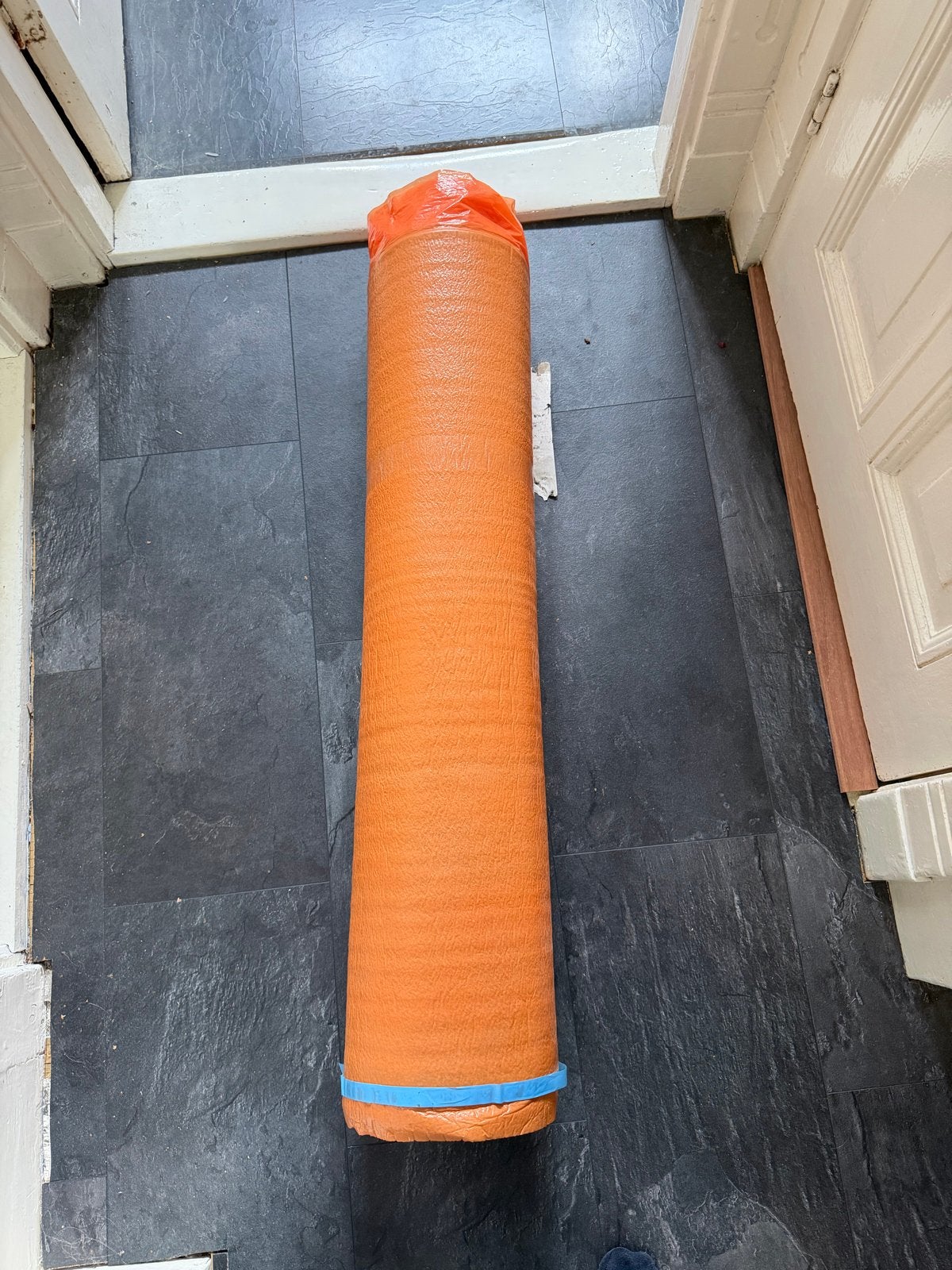 Nieuwe ondervloer 15m2, 2mm dik - Orange-Line voor laminaat, Kunststof, Overige typen, Nieuw, Ophalen of Verzenden