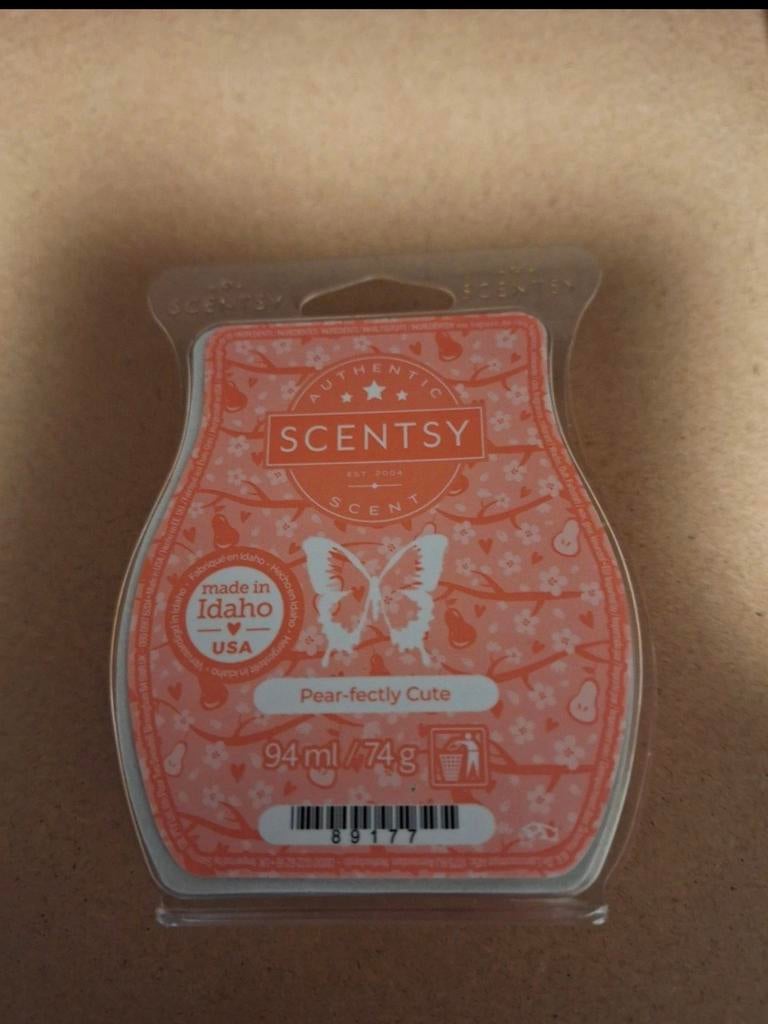 Scentsy Waxbar Pear-fectly Cute, Huis en Inrichting, Ophalen of Verzenden, Nieuw, Overige materialen, Kaars