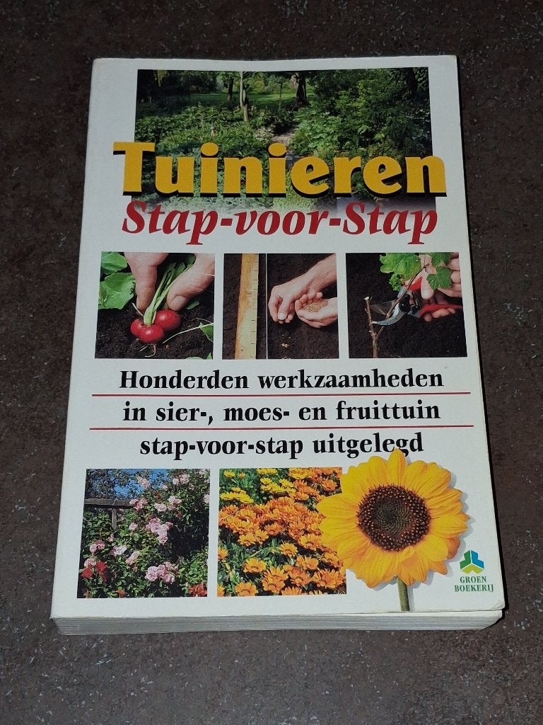 Tuinieren stap voor stap gids / moestuin, Ophalen of Verzenden, Zo goed als nieuw, Moestuin
