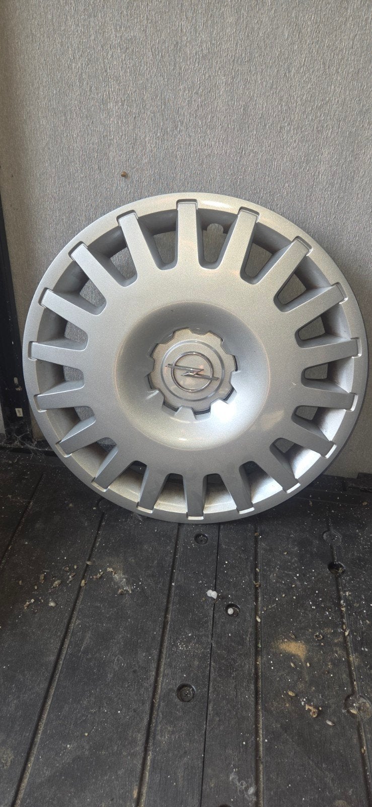 Opel wieldoppen 15 inch - set van 4, Auto diversen, Ophalen, Gebruikt