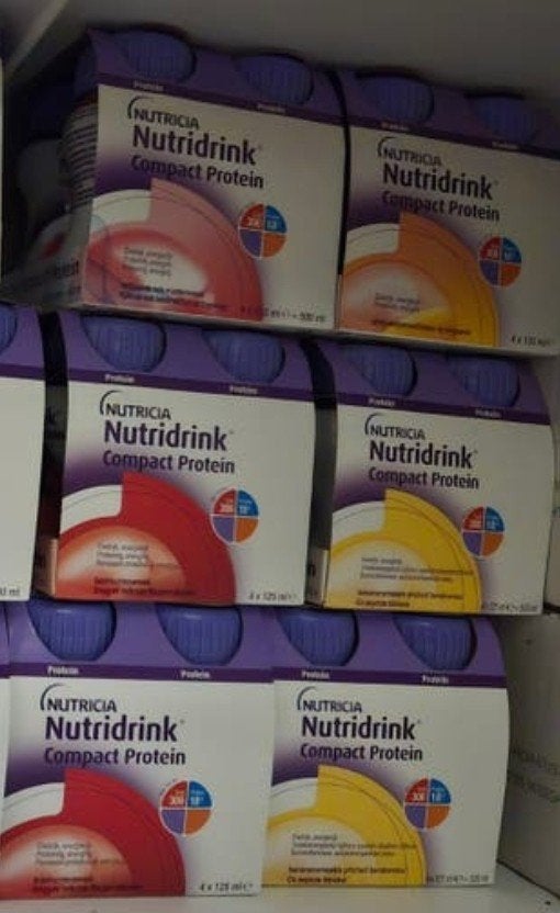 Nutridrink compact proteïne, Ophalen